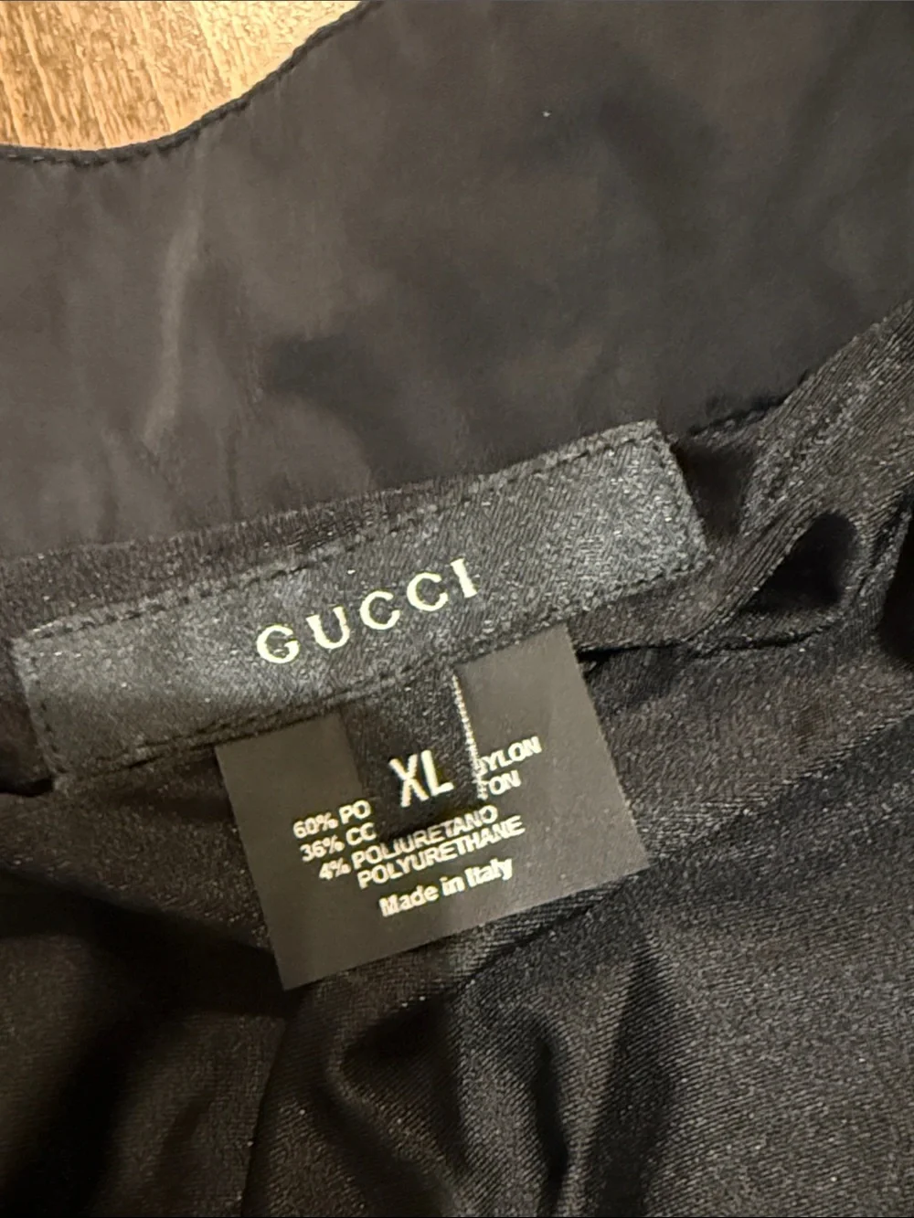 Gucci Men's Black Flat Front Shorts